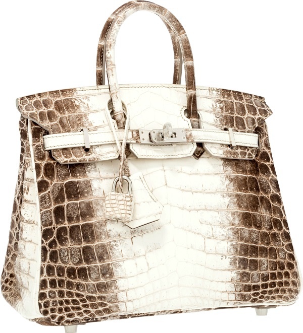 Hermès Himalayan Niloticus Crocodile Diamond Encrusted Birkin bag - Túi xách Hermes
