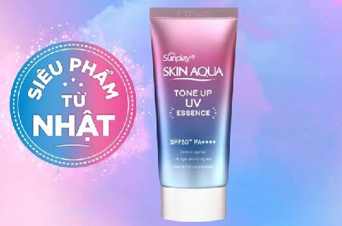 Kem chống nắng Sunplay Skin Aqua Tone Up UV Essence SPF50+ PA++++ - Kem chống nắng Sunplayv