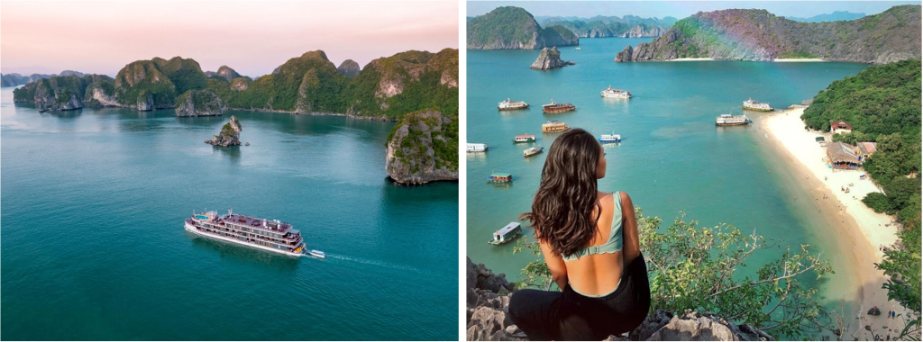 Vịnh Lan Hạ - địa điểm du lịch đẹp nhất Việt Nam – du lịch du thuyền - du lịch sang trọng – địa điểm du lịch Việt Nam - điểm đến ở Việt Nam