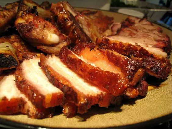 Thịt lợn xách nách - Ẩm thực Tây Bắc