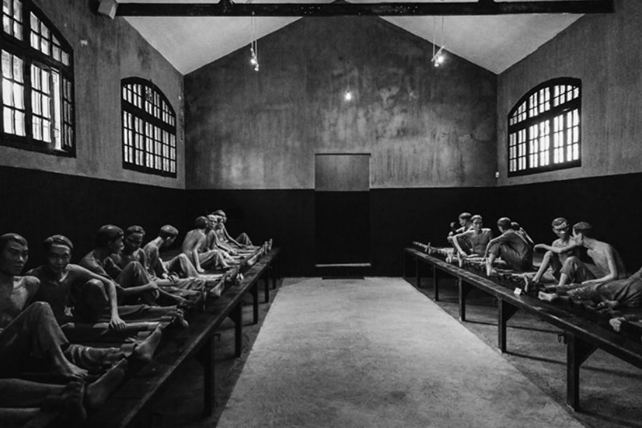 Một phòng giam trong nhà tù Hỏa Lò