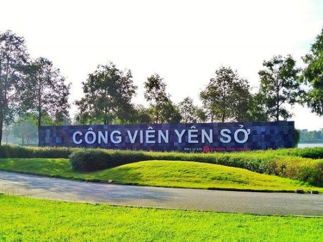 Công viên Yên Sở - Địa điểm du lịch Hà Nội