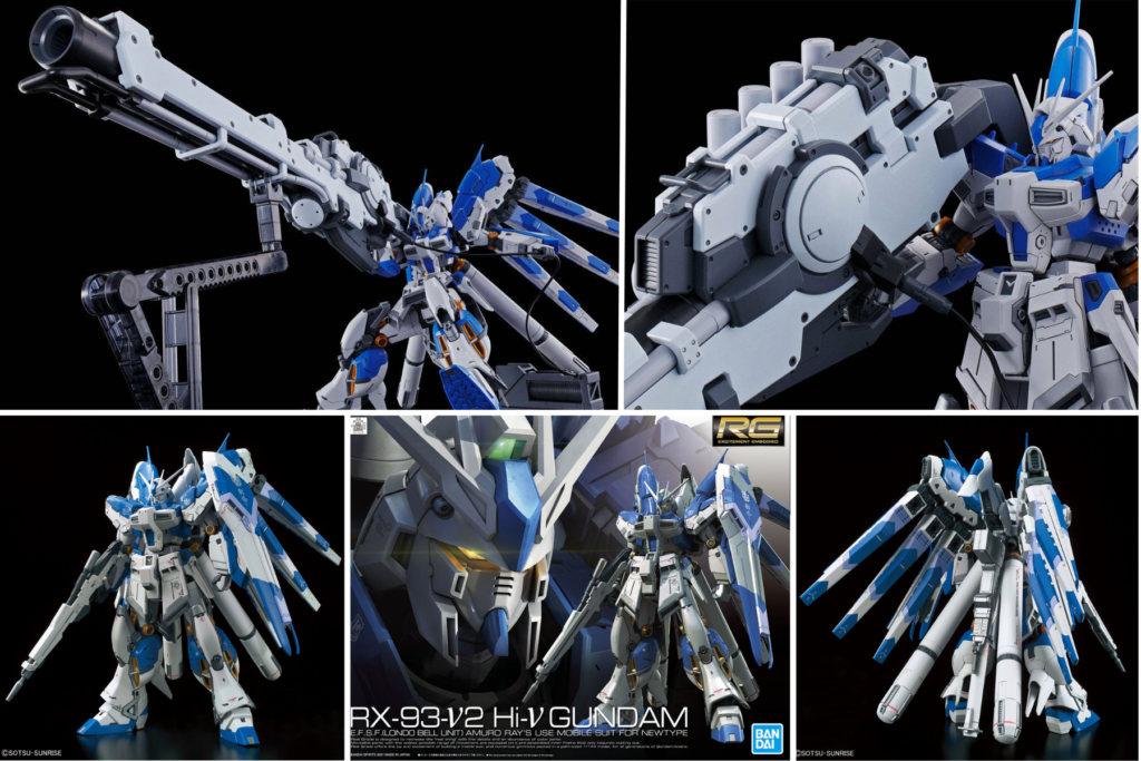 Mô hình Gundam RG RX-93-V2 Hi-V Gundam