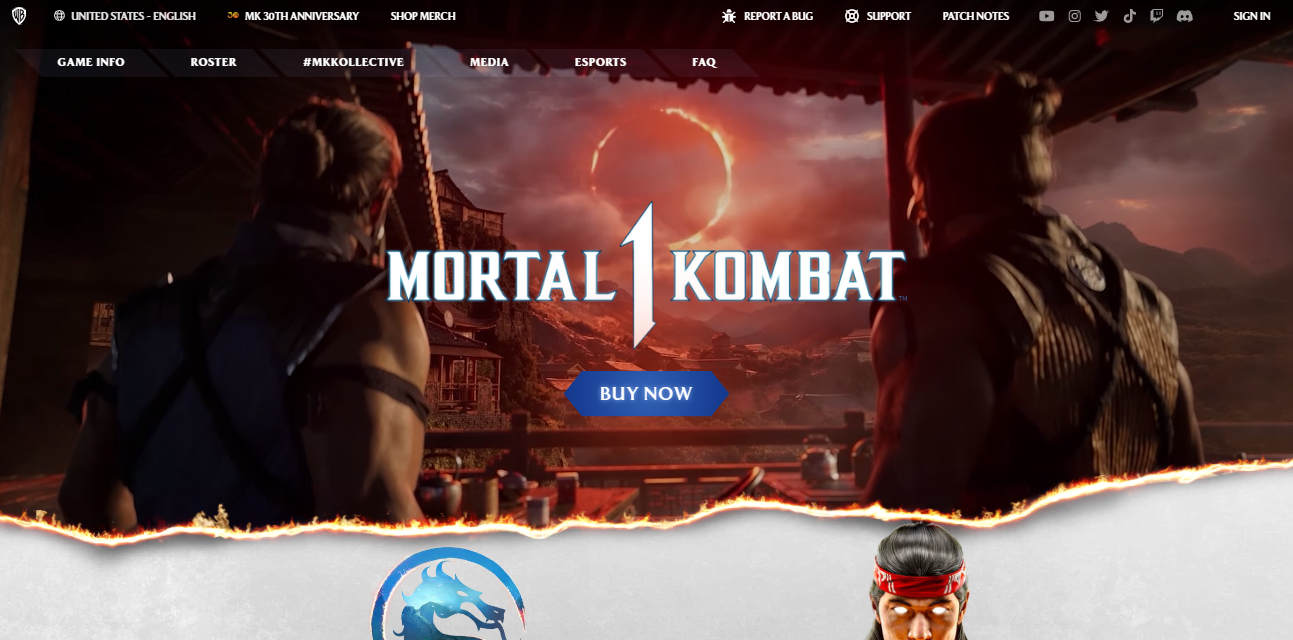Mortal Kombat Page