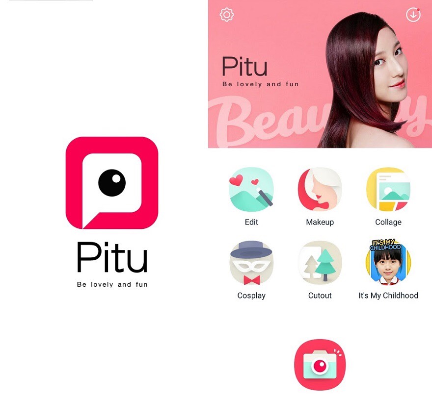 App chụp ảnh đa năng - Pitu