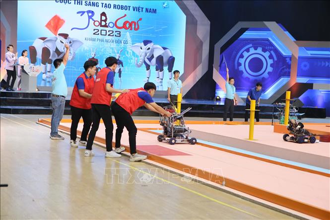 cuộc thi robocon 2023 Việt Nam tổ chức nhằm khuyến khích đổi mới sáng tạo của các bạn trẻ