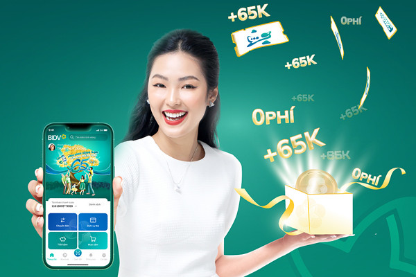 BIDV tích cực đầu tư vào các giải pháp ngân hàng điện tử như: Internet Banking, Mobile Banking.