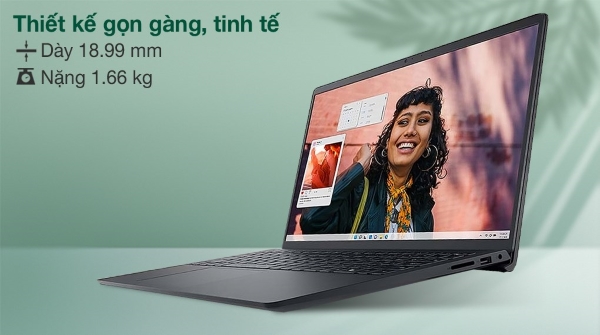 Dell Inspiron 3530 i5 133U với thiết kế gọn gàng, tinh tế nhưng vô cùng mạnh mẽ