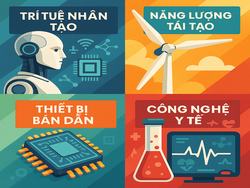 Ngành dẫn dắt vốn đầu tư trực tiếp nước ngoài