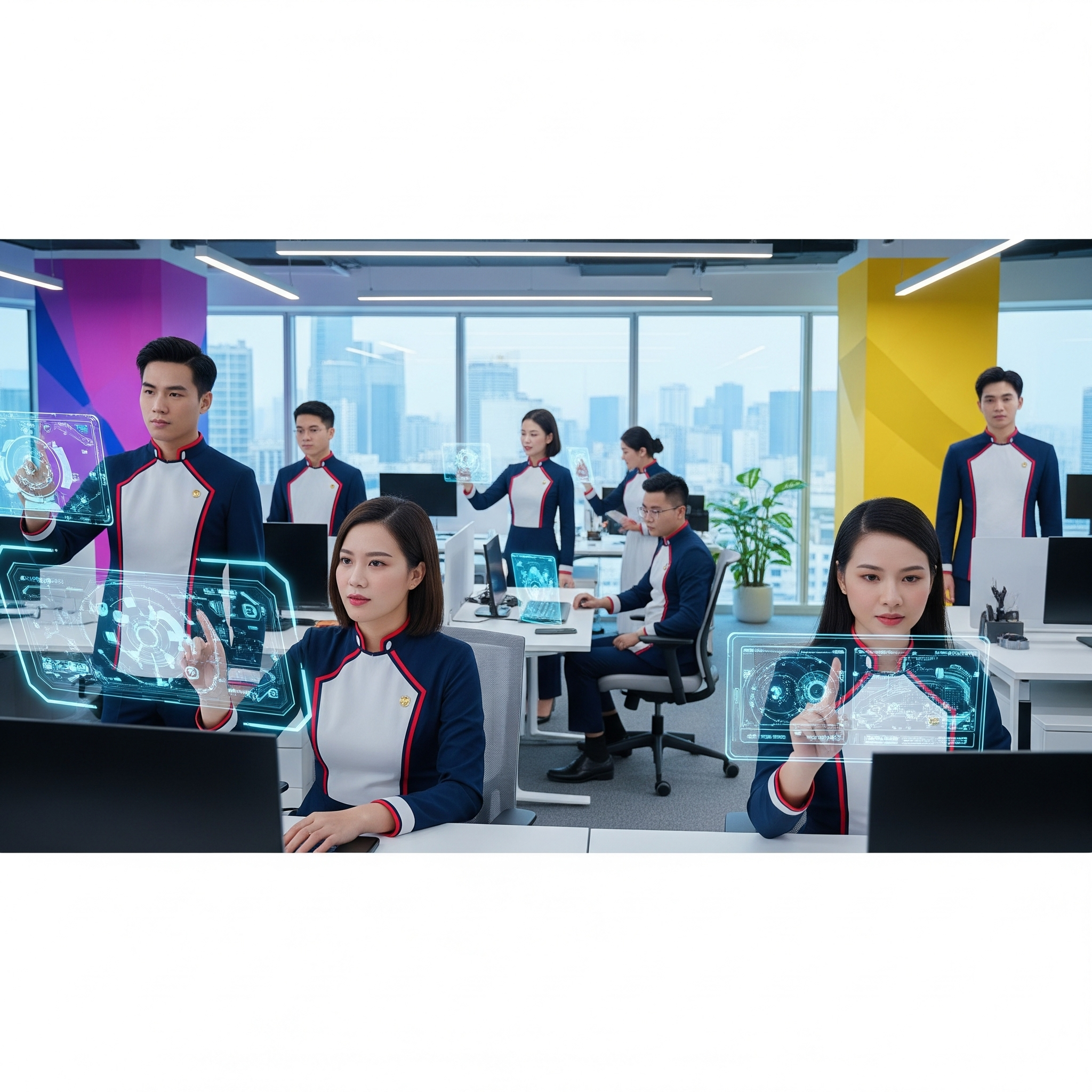 Đồng phục công sở ngành CNTT