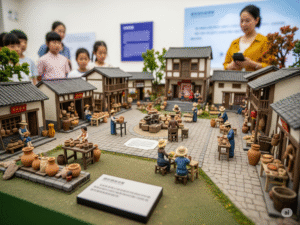 Mô hình du lịch làng nghề truyền thống thực tế gắn với giáo dục
