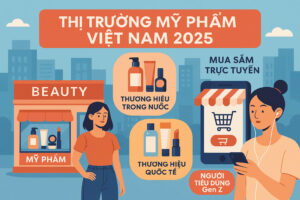Thị trường mỹ phẩm Việt Nam 2025 – Cuộc đua giữa thương hiệu, công nghệ và Gen Z