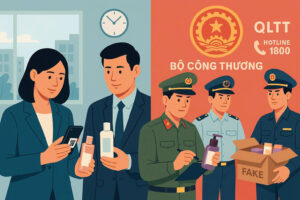 Cơ quan chức năng và doanh nghiệp cùng kiểm tra mỹ phẩm giả