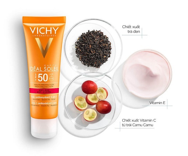 kem chống nắng Vichy- top 5 kem chống nắng được ưa chuộng năm 2020