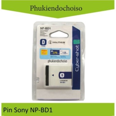 Pin thay thế sử dụng cho máy ảnh Sony NP-BD11-phụ kiện máy ảnh