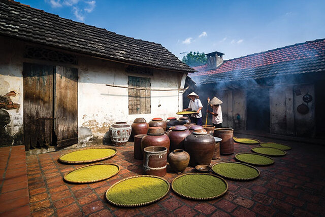 Tương gạo - làng cổ Đường Lâm