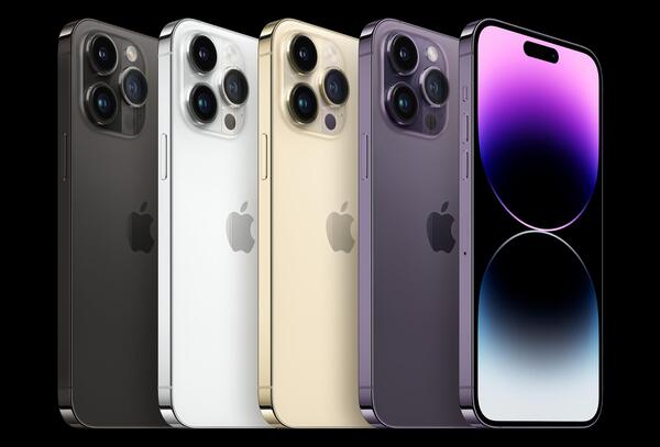 4 màu sắc chủ đạo của iPhone 14 Pro Max