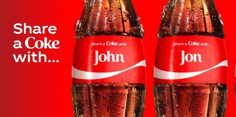 Chiến lược Marketing của Coca Cola: Share a Coke - Marketing Online