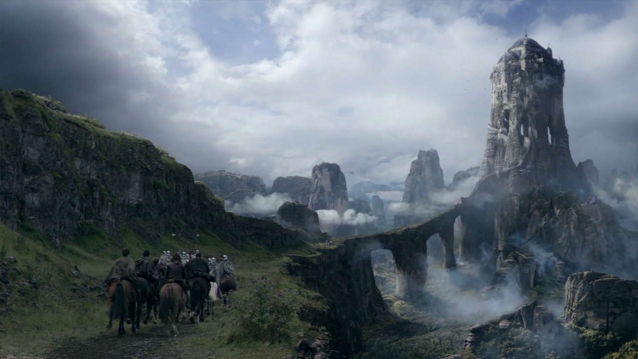 Lâu đài Eyrie của nhà Arryn nằm ở xứ Vale trong thế giới giả tưởng Game of Thrones