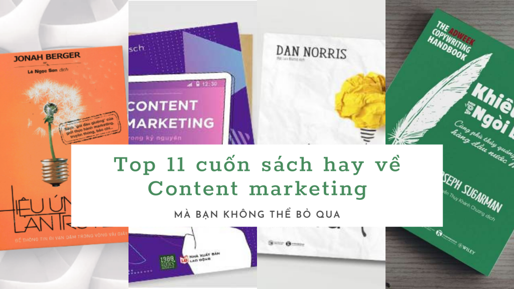 Top 11 cuốn sách hay về Content marketing