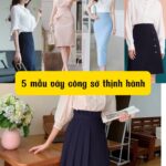 Top 5 mẫu váy công sở thịnh hành