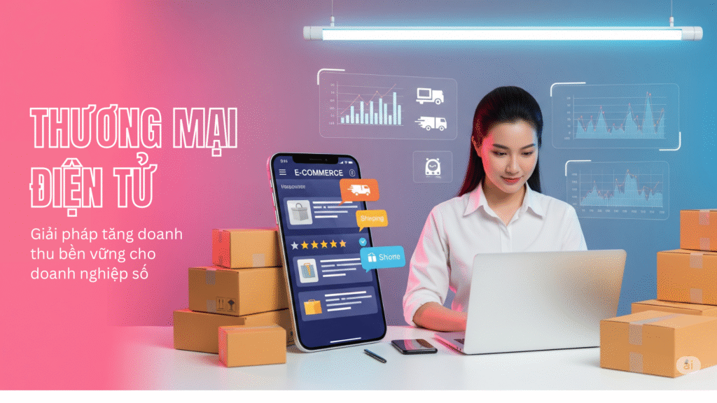 Thương mại điện tử trở thành giải pháp tăng doanh thu bền vững cho doanh nghiệp số